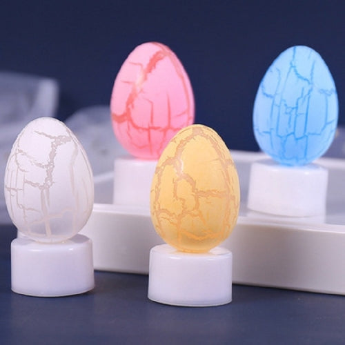 4 PCS Creative Crack Light Cute Night Light Tabletop Decoration, Random Color delivery(Egg Type)