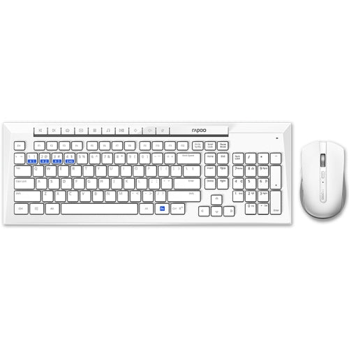 Rapoo X336M Wireless Mouse and Keyboard Set(White)