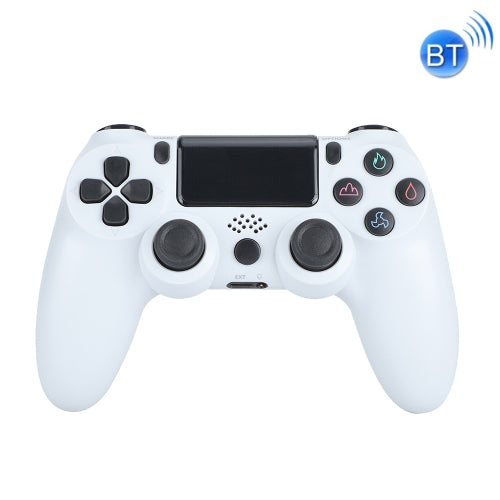 Wireless Bluetooth Game Handle For PS4, Product color: Bluetooth Version (White)