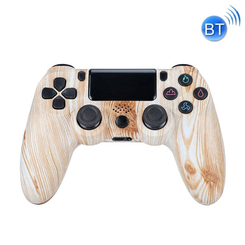 Wireless Bluetooth Game Handle For PS4, Product color: Bluetooth Version (Wood Pattern)