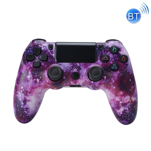 Wireless Bluetooth Game Handle For PS4, Product color: Bluetooth Version (Purple Starry Sky)