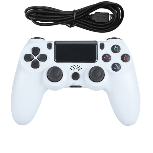 Wired Game Handle For PS4, Product color: Wired Version (White)