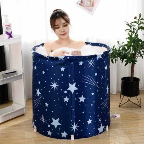 Folding Adult Non-inflatable Bath Bucket Five-layer Thickened Insulation Household Bath Bucket