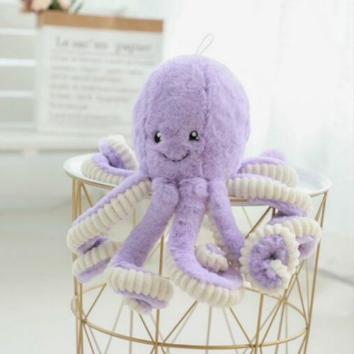 Creative Cute Octopus Plush Toys Children Gifts, Height:40cm(Purple)