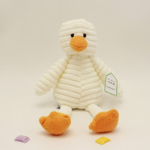 Striped Animal Plush Toy Doll Creative Animal Doll, Type:Duck, Height:42cm