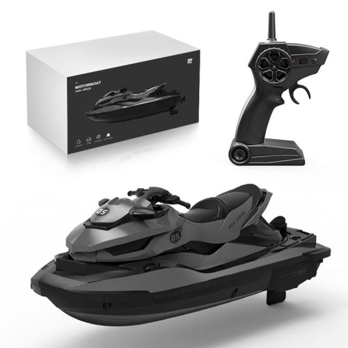 SMRC / M5 Mini Remote Control Boat 2.4G Summer Water Splash Electric Motorboat(Silver)