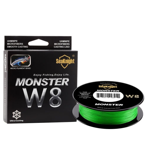 Seaknight 8 Series 500 Meters Strong Horse Fishing Line PE Main Line Fshing Line, Line number: 1.0, Color:Bright Green