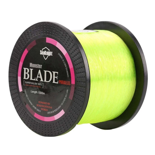 Seaknight 1000 Meters Luya Fishing Line Sub-line Main Line Nylon Line, Line number: 4.0(Yellow)