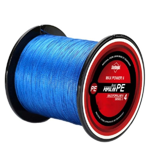 Seaknight Fishing Line 300M Braided Line Main Line 4 Braid, Line number: 0.6(Blue)