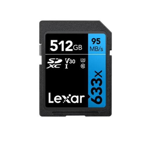 Lexar SD-633X High Speed SD Card SLR Camera Memory Card, Capacity: 512GB