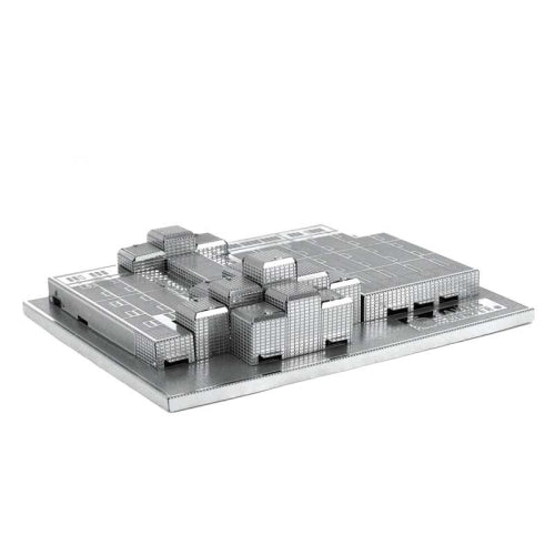 3 PCS 3D Metal Assembly Model World Building DIY Puzzle Toy, Style:Javits Convention Center