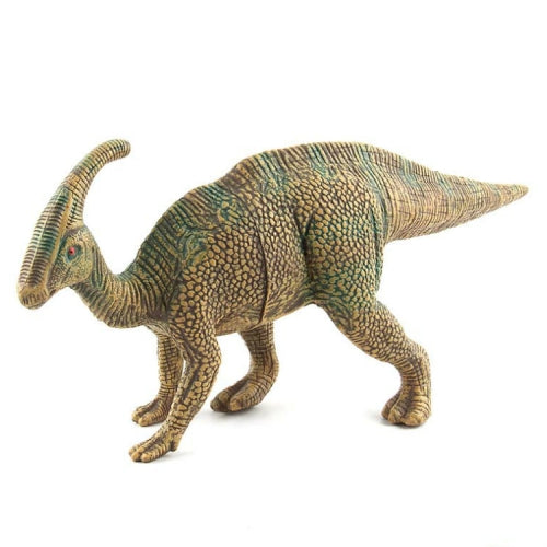 Simulation Animal Dinosaur World Static Toy Models, Style: Yellow Green Parasaurus