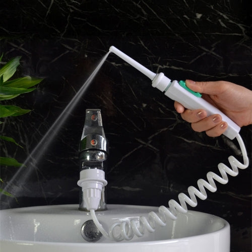 Faucet Oral Irrigator Water Dental Flosser Portable Water Jet Toothbrush Oral Irrigation Teeth Cleaning Tools