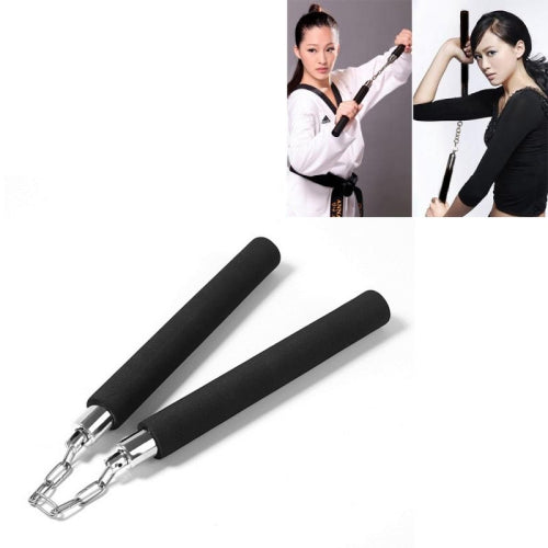 Sponge Nunchaku for Children and Beginners(Black)