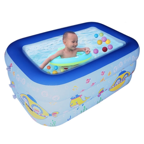 Inflatable Baby Thickened Swimming Pool Bathing Pool Ocean Ball Pool, Size:130 x 85 x 55cm