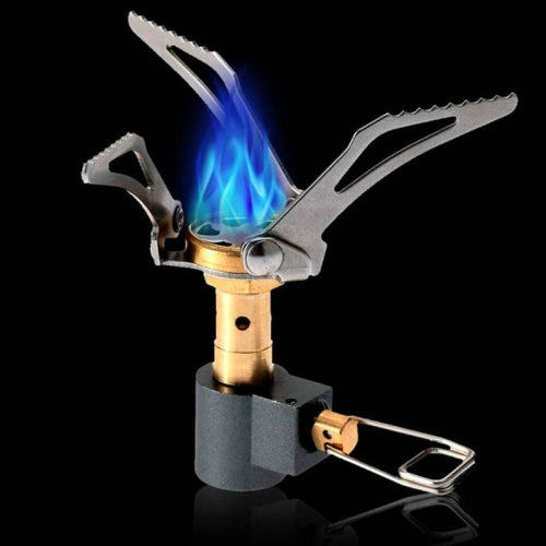 2 PCS Outdoor Portable Folding Mini Camping Oven Gas Stove Survival Furnace Stove