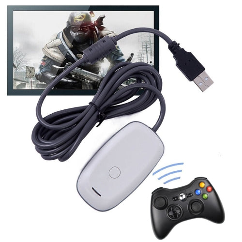 For XBO X360 Handle USB Wireless Receiver(White)