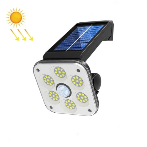 54 LED Solar Wall Light Outdoor Waterproof Human Body Induction Garden Lamp Street Light