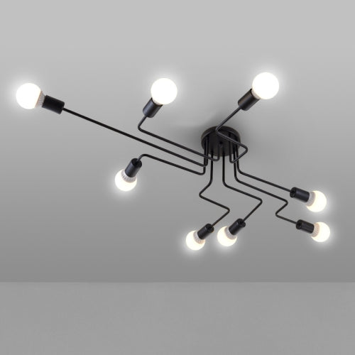 Modern Minimalist Shaped Spider Ceiling Lamp Chandelier, AC 220V, Light Source:without Bulb(8 Heads)