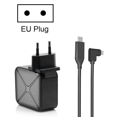 Multi-Function Projection And Charging AC Adapter Base Support Android/PC/Lite For Switch, Specifications:Black+EU Plug