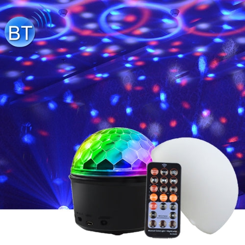 Dreamy Rotating Night Light Romantic LED Colorful Speaker Light, Specification:USB Powerded