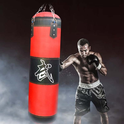 Boxing Oxford Cloth Sandbag Hanging Sandbag Parent-Child Entertainment Sandbag without Filler, Specification: 100cm + Iron Chain