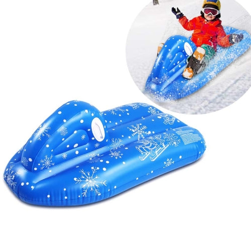 Children Inflatable Ski Laps Snowboard Adult Inflatable Snow Toy( Ski Boat)