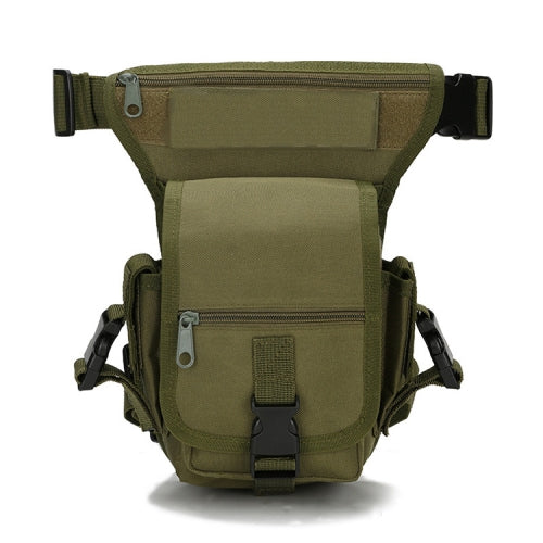 B05 Wild Fishing Portable Waist Bag Outdoor Sports Multifunctional Leg Bag(Army Green)