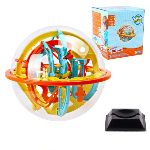 101212 100 Levels Intelligence Breakthrough Maze Ball Magic Ball Portable Children Toy