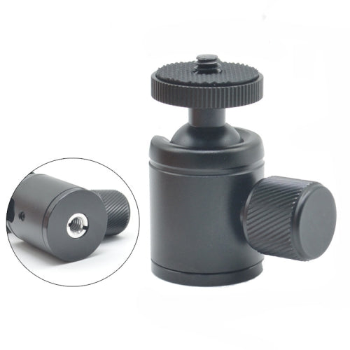 BH-903 Mini Desktop Aluminum Alloy Tripod Mini Ball Head 360 Degree Pan 90 Degree Tilt Tripod