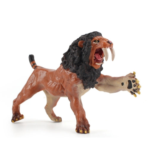 Children Science Education Cognition Simulation Ocean Wild Ancient Animal Model Saber-toothed Lion