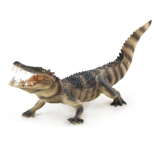 PL127-923 Simulation Crocodile Model PVC Wild Animal Static Decoration Toy