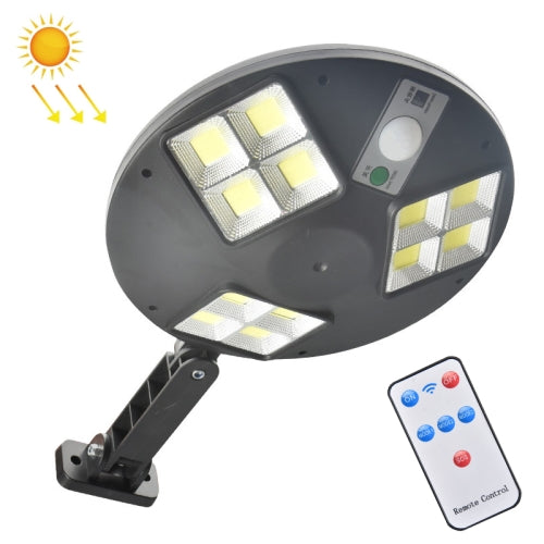 144 COB Solar Human Body Sensor Street Light Garden Wall Light with Remote Control Outdoor Security Light