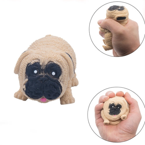 Decompression Patting Dog Can Stretch Slow Rebound Pug Squeeze Toy