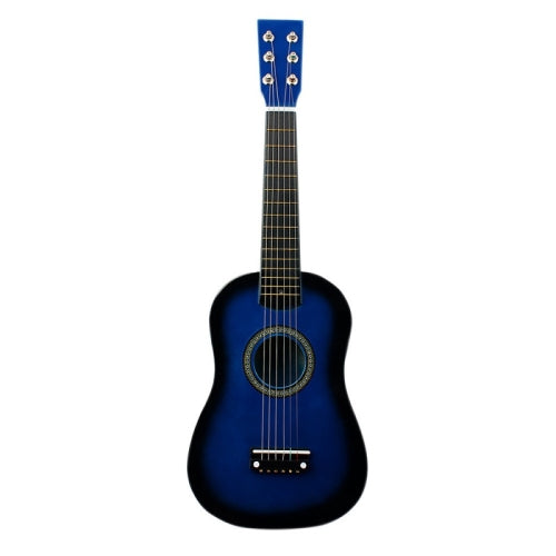 23 Inch Beginner Guitar Children Practice Guitar Toy Musical Instrument(Blue)