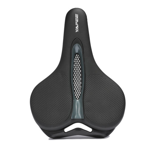 YAFEE YF-1120 Bicycle Seat Mountain Bike Silicone Saddle Gel Bicycle Seat Saddle(Black)