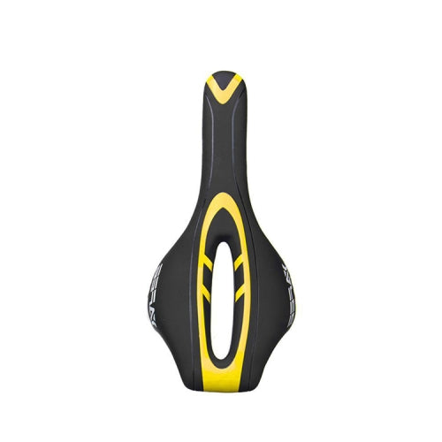 YAFEE Mountain Bike Saddle Mountain Bike Seat Hollow Bicycle Seat(Yellow)