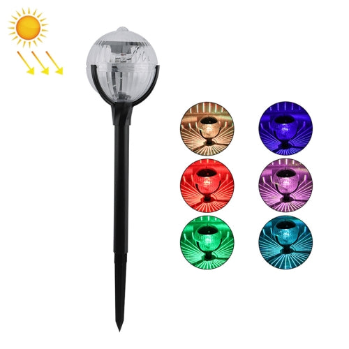 Solar Magic Ball Lawn Light LED Garden Light Colorful Light Control Light