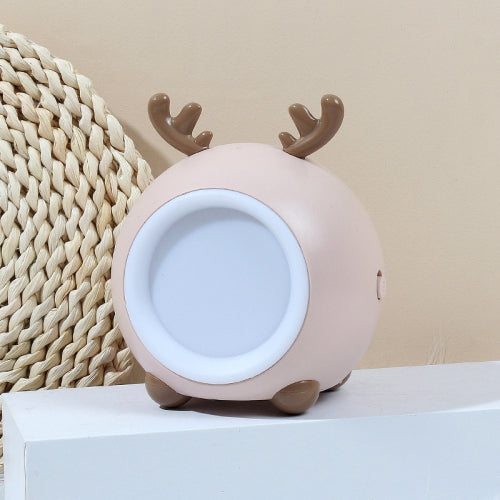 XY010 2 PCS Cute Pet Night Light LED Touch Dimming Dormitory Bedside Light(Brown Fawn)