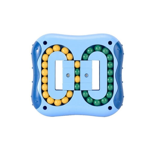 2 PCS Rotating Magic Bean Fingertip Rubik Cube Children Finger Top Intellectual Toy(Blue)