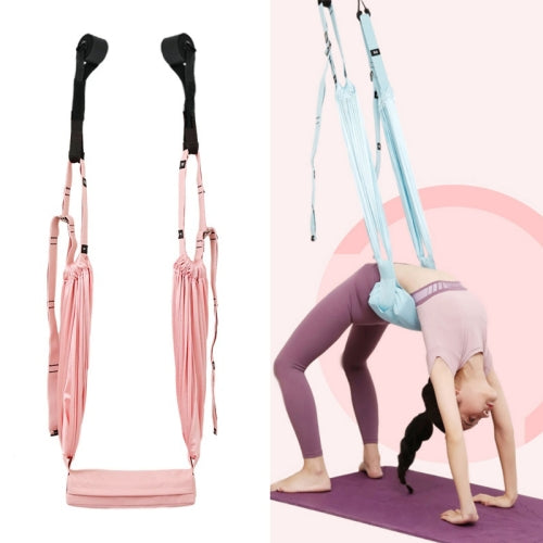 Home Yoga Stretch Band Backbend Handstand Training Rope With Cushion, Specification: Pink