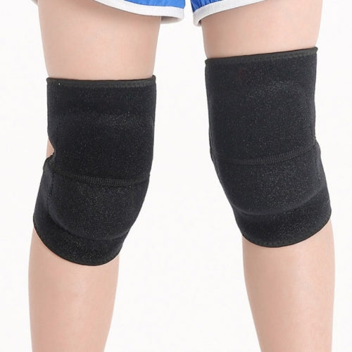 2 Pairs Children Sponge Thickened Knee Pads Sports Dancing Anti-Fall Protective Gear, Specification: M (Black)