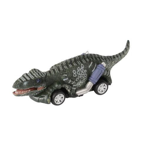 GJ305 3 PCS Inertia Pull Back Dinosaur Toy Model Car Children Educational Toys(Velociraptor)