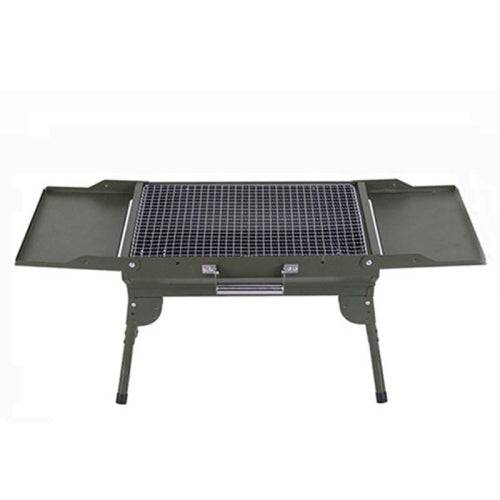 Outdoor Folding Barberry Camping Portable Oven Home Stainless Steel BBQ,Size:82x35x30cm