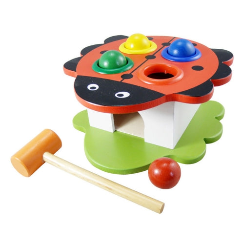 Cartoon Animal Wooden Knocking Table Educational Knocking Toy For Children