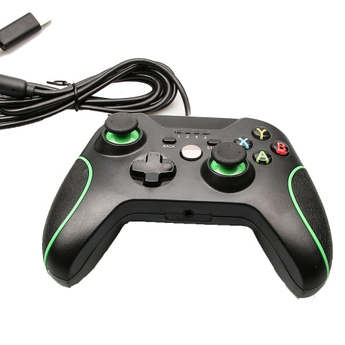 Wired Gamepad Compatible With PC Controller For Xbox One(Black)