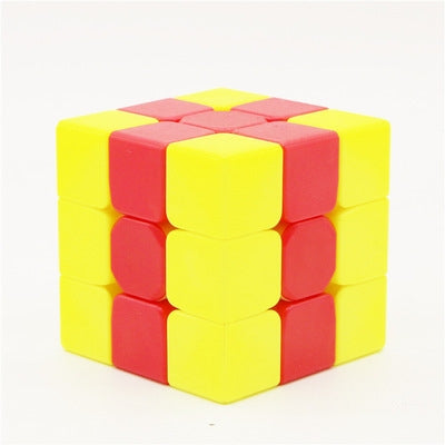 2 PCS Early Education Puzzle Cube Toy For Children French Fries