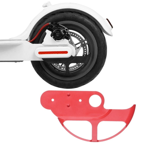 3 PCS Scooter Brake Protector Disc Brake Disc Protector For Xiaomi Mijia M365 / M365 Pro / 1S(Red)