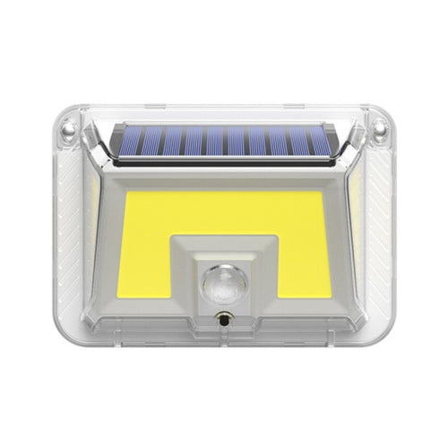 66 COB Solar Wall Light Garden Four-Sided Luminous Solar Light Human Body Induction Waterproof Outdoor Light