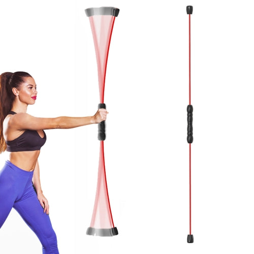 Fiberglass + Silicone Fitness Elastic Corps Training Tremor Stick(Detachable Reinforcement)